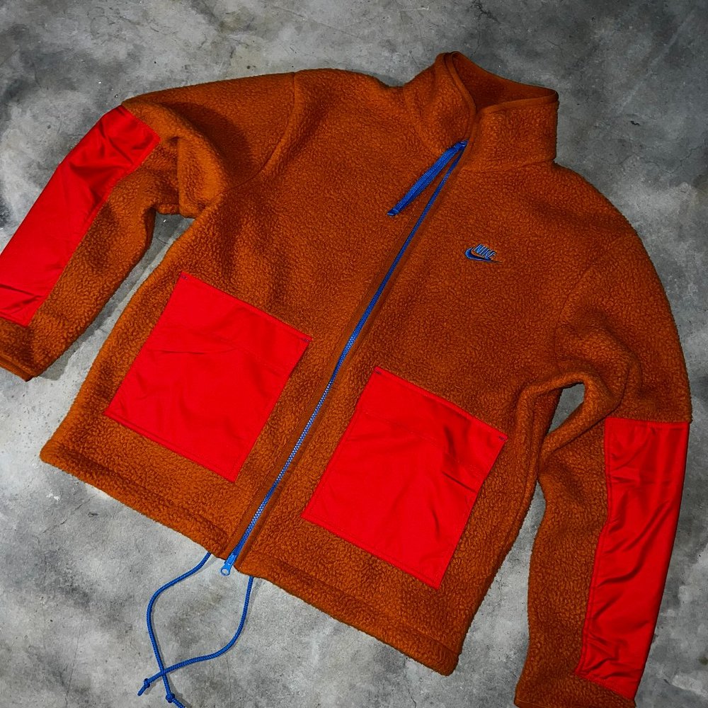 Men's Nike Zip Down Fleece Jacket